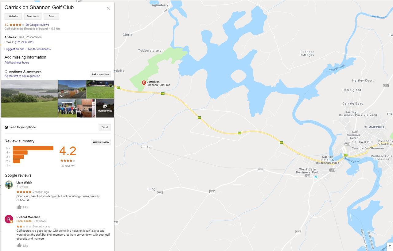 Ridge-Rock Accommodation Carrick-on-Shannon Exterior photo